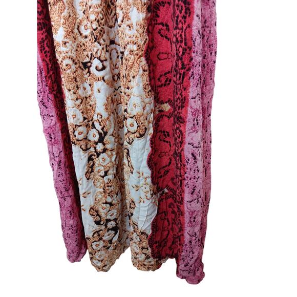 Angie Maxi Dress Womens M Boho Sleeveless Racerback Long Summer Sundress Rayon - Picture 3 of 16